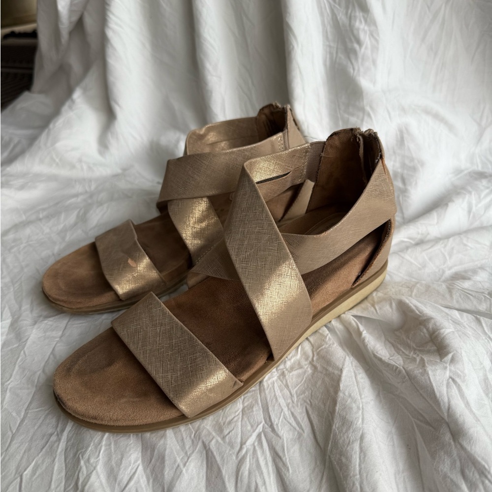 Croft & Barrow Tan Sandals for Women